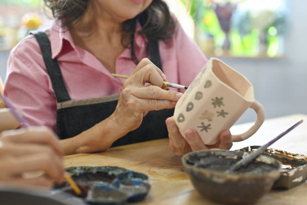Handmade ceramic vases